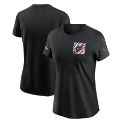 Arizona Cardinals Nike Women's Crucial Catch Sideline Tri-Blend T-Shirt