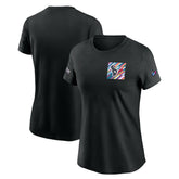 Houston Texans Nike Women's Crucial Catch Sideline Tri-Blend T-Shirt