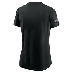 Houston Texans Nike Women's Crucial Catch Sideline Tri-Blend T-Shirt