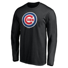 Chicago Cubs Official Team Logo Long Sleeve T-Shirt | MLB Discount