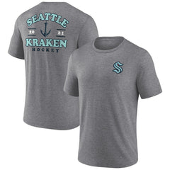 Seattle Kraken Fanatics Winger Tri-Blend T-Shirt Discount