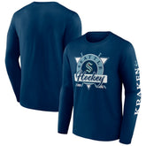 Seattle Kraken Fanatics Rinkside Long Sleeve T-Shirt Outlet