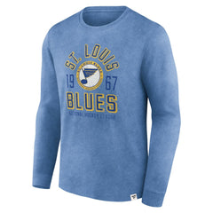 St. Louis Blues Fanatics Keep The Zone Long Sleeve T-Shirt For Sale
