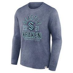 Seattle Kraken Fanatics Keep The Zone Long Sleeve T-Shirt On Sale
