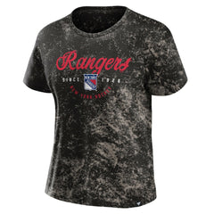 New York Rangers Fanatics Women's Breakaway T-Shirt Outlet