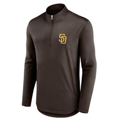 San Diego Padres Fanatics Quarterback Quarter-Zip Top | MLB On Sale
