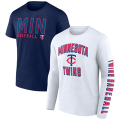 Minnesota Twins Fanatics Two-Pack Combo T-Shirt Set | MLB New
