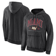 Miami Heat Foul Trouble Snow Wash Raglan Pullover Hoodie Discount
