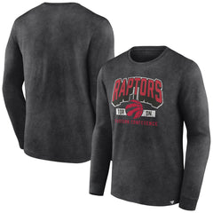 Toronto Raptors Front Court Press Snow Wash Long Sleeve T-Shirt On Sale