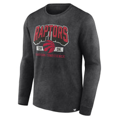 Toronto Raptors Front Court Press Snow Wash Long Sleeve T-Shirt On Sale