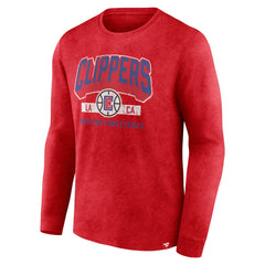 LA Clippers Front Court Press Snow Wash Long Sleeve T-Shirt Outlet