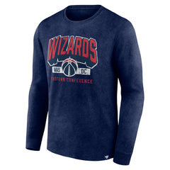Washington Wizards Front Court Press Snow Wash Long Sleeve T-Shirt For Sale