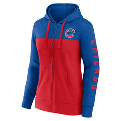 Chicago Cubs Fanatics Women's City Ties Hoodie Full-Zip Sweatshirt | MLB Online