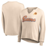 Phoenix Suns Women's Go For It Long Sleeve Notch Neck T-Shirt Outlet