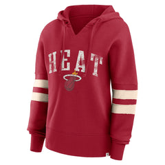 Miami Heat Women's Bold Move Dolman V-Neck High Hip Hoodie For Sale