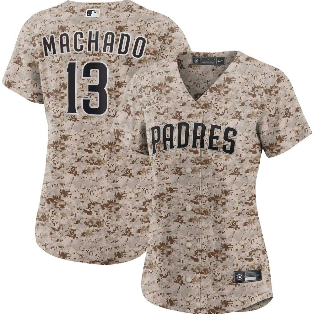 Manny Machado San Diego Padres Nike Women's USMC Alternate Replica Player Jersey | MLB US