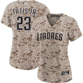 Fernando Tatis Jr. San Diego Padres Women's USMC Alternate Replica Player Jersey - Camo