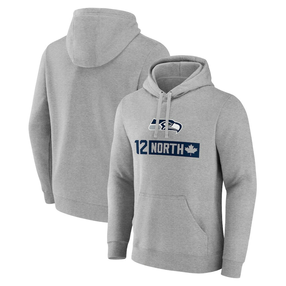Seattle Seahawks 12 North Pullover Hoodie