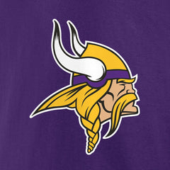 Minnesota Vikings T.J. Hockenson Icon Player Name & Number T-Shirt