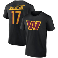 Washington Commanders Terry McLaurin Icon Player Name & Number T-Shirt