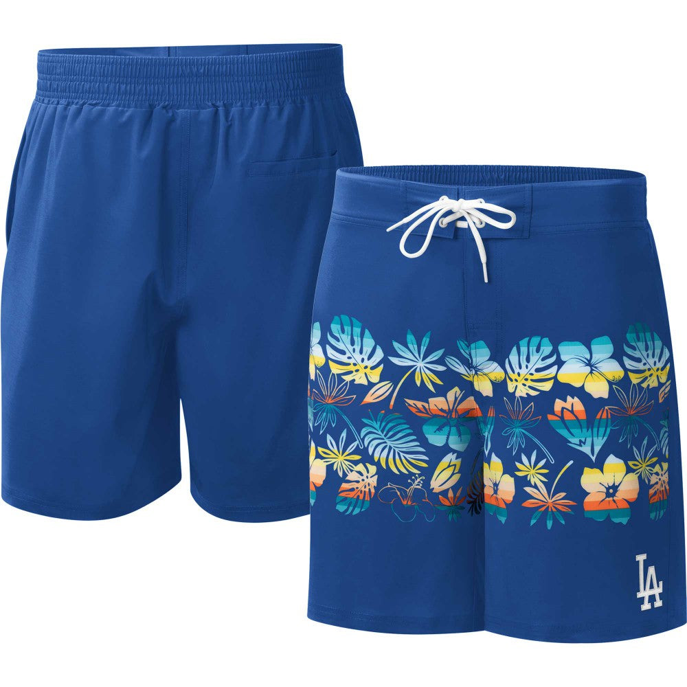 Los Angeles Dodgers G-III Sports by Carl Banks Breeze Volley Swim Shorts | MLB Shop