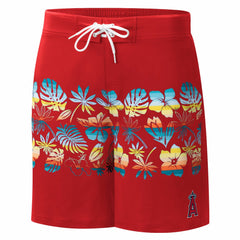 Los Angeles Angels G-III Sports by Carl Banks Breeze Volley Swim Shorts | MLB Outlet