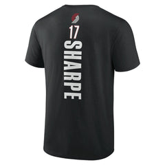 Shaedon Sharpe Portland Trail Blazers Playmaker Team Name & Number T-Shirt Online
