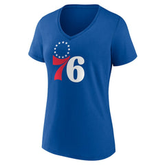 Tyrese Maxey Philadelphia 76ers Women's Playmaker Team Name & Number V-Neck T-Shirt For Sale