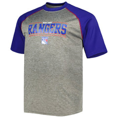 Mika Zibanejad New York Rangers Fanatics Big & Tall Contrast Raglan Name & Number T-Shirt For Sale