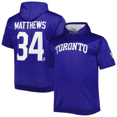 Auston Matthews Toronto Maple Leafs Fanatics Big & Tall Name & Number Pullover Hoodie Outlet