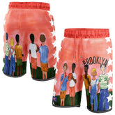 Brooklyn Nets NBA & KidSuper Studios Unisex Hometown Shorts Discount