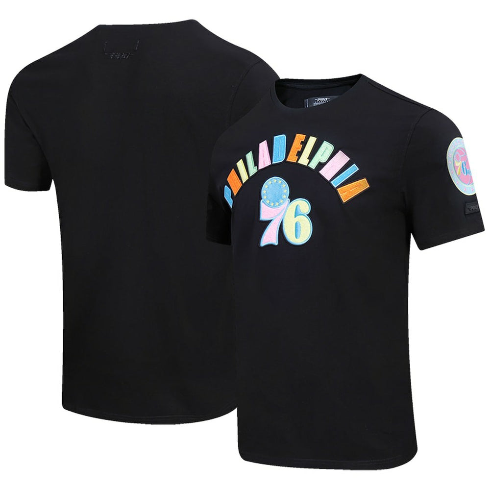 Philadelphia 76ers Pro Standard Washed Neon T-Shirt Outlet