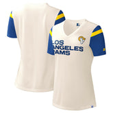Los Angeles Rams Starter Women's Kick Start V-Neck T-Shirt
