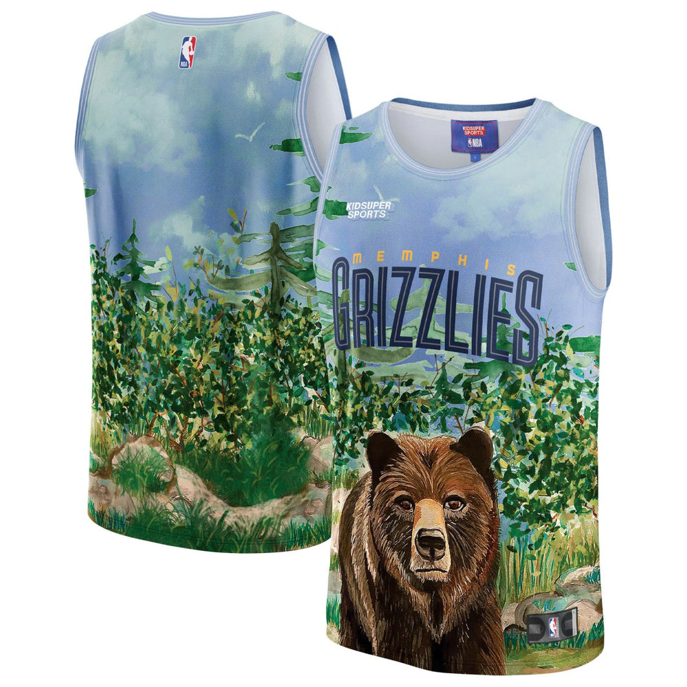 Memphis Grizzlies NBA & KidSuper Studios Unisex Hometown Jersey Outlet