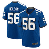 Indianapolis Colts Nike Quenton Nelson Indiana Nights Alternate Game Jersey