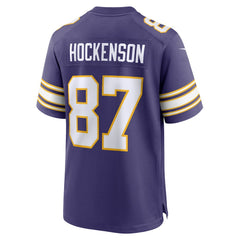 Minnesota Vikings Nike T.J. Hockenson Classic Player Game Jersey