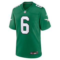 Philadelphia Eagles Nike DeVonta Smith Alternate Game Player Jersey