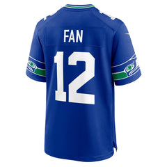 Seattle Seahawks Nike 12s Throwback Player Game Jersey