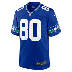 Seattle Seahawks Nike Steve Largent Throwback Retired Player Game Jersey