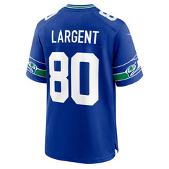 Seattle Seahawks Nike Steve Largent Throwback Retired Player Game Jersey