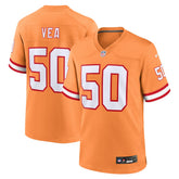 Tampa Bay Buccaneers Nike Vita Vea Throwback Game Jersey