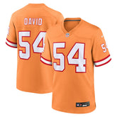 Tampa Bay Buccaneers Nike Lavonte David Throwback Game Jersey