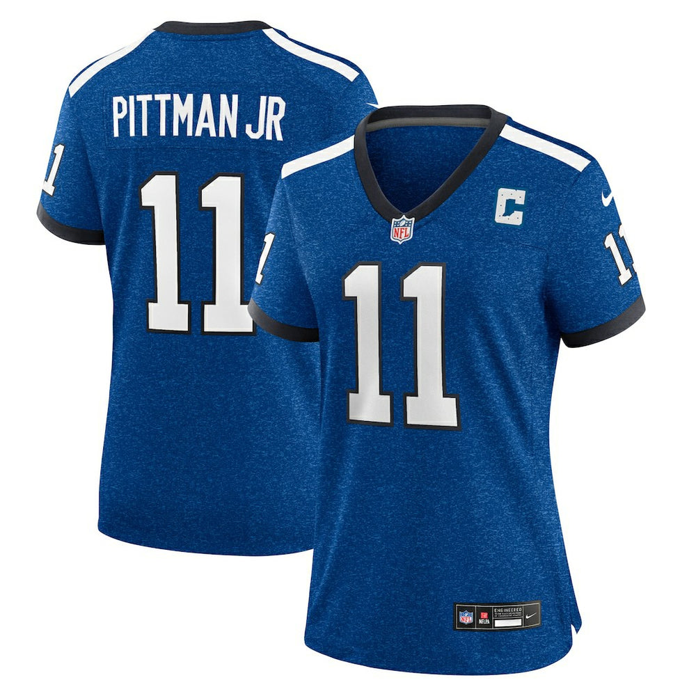 Indianapolis Colts Nike Michael Pittman Jr. Women's Indiana Nights Alternate Game Jersey
