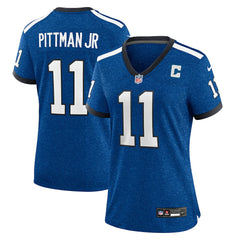 Indianapolis Colts Nike Michael Pittman Jr. Women's Indiana Nights Alternate Game Jersey