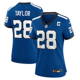 Indianapolis Colts Nike Jonathan Taylor Women's Indiana Nights Alternate Game Jersey
