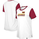 Washington Commanders New Era Women's Third Down Colorblock T-Shirt