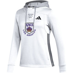 Los Angeles Kings adidas Women's Refresh Skate Lace AEROREADY Pullover Hoodie Discount