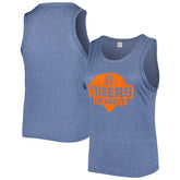 Detroit Tigers Soft as a Grape Women's Plus Size High Neck Tri-Blend Tank Top | MLB Near me