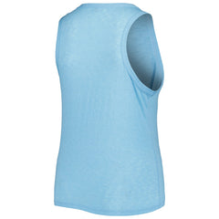 Kansas City Royals Soft as a Grape Women's Plus Size High Neck Tri-Blend Tank Top | MLB Outlet