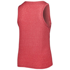 Texas Rangers Soft as a Grape Women's Plus Size High Neck Tri-Blend Tank Top | MLB On Sale